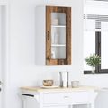 vidaXL Dvierka na umývačku Kalmar Staré drevo 40 x 31 x 80 cm