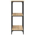 vidaXL Konzolový stolík dub sonoma 102x35x90 cm kompozitné drevo