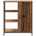 vidaXL Servírovacia skriňa Staré drevo 70 x 30 x 80 cm