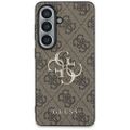 Puzdro Guess case 4G Big Metal Logo pre Samsung Galaxy S26 hnedá