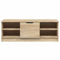 vidaXL TV stolík farby dubu sonoma 102x35,5x36,5 cm spracované drevo