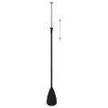 vidaXL Nafukovací Stand up paddleboard čierny 300x76x10 cm