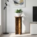 vidaXL Stojan na rastliny 2 ks Dymový dub 29,5 x 29,5 x 60 cm