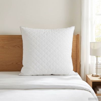 vidaXL Vankúš FULDA 50 x 50 cm 100% husacie perie a dolu Biela