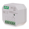 Relé elektromagnetické F&F PP-2Zi/230, 2× NO, 230V, 2x 16A, do krabice