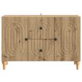 vidaXL TV skrinka Dub artisan 89 x 34,5 x 60 cm Kompozitné drevo