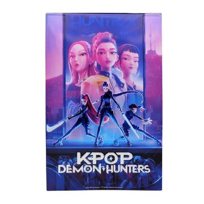 Plechová ceduľa KPop Demon Hunters