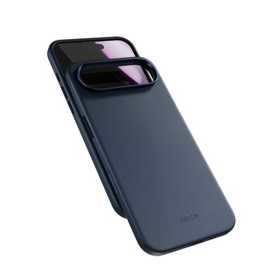 Epico Leather Mag+ Case iPhone Air - modrá