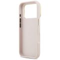 Puzdro Guess Grained Big 4G & Stand Camera pre iPhone 17 Pro ružové