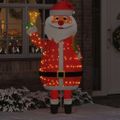 vidaXL Vianočný Santa Claus 200 LED Teplá biela 100 x 180 cm Látka