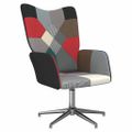 vidaXL Relaxačné kreslo patchwork látka