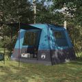 vidaXL Párty stan 10-miestny Modrá 185T Polyester s PU náterom