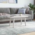 vidaXL Stolová doska biela 80x40x2,5 cm masívna borovica obdĺžniková