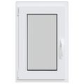 vidaXL Otočné a sklopné okno do suterénu RISOR 50 x 75 cm PVC a sklo