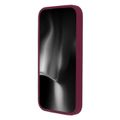 Soft Touch Mag puzdro pre iPhone 12 6,1" bordová