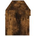 vidaXL TV skrinky s LED svetlami 2 ks dymový dub 60x30x30 cm