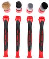 Sada precíznych štetcov s vymeniteľnými nástavcami na čistenie auta CAR DETAILING BRUSH 4 SIXTOL