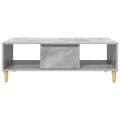 vidaXL Konferenčný stolík Betónová šedá 102 x 55 x 35 cm