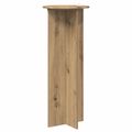 vidaXL Stojan na rastliny 2 ks Dub artisan Ø40 x 100 cm