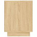 vidaXL TV skrinka dub sonoma 80x35x45 cm spracované drevo