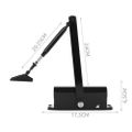 Zatvárač dverí 40-60 kg čierna Malatec 23598