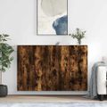 vidaXL Nástenné skrinky 2 ks dymový dub 69,5x34x90 cm
