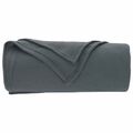 vidaXL Prikrývky na hodenie 24 ks Tmavosivá 170 x 130 cm 7.81 kg Flís