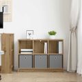 vidaXL Servírovacia skriňa Remeselný dub 88,5 x 27,5 x 63,5 cm