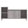 vidaXL TV skrinka sivý dub sonoma 100x35x55 cm spracované drevo
