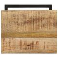 vidaXL Príručné stolíky 2 ks 31,5x24,5x64,5 cm surové mangové drevo