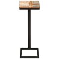 vidaXL Príručné stolíky 2 ks 31,5x24,5x64,5 cm, recyklovaný masív