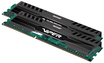 Patriot Viper 3/DDR3/16GB/1600MHz/CL10/2x8GB/Black