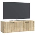 vidaXL Nástenná TV skrinka Dub sonoma 98 x 31 x 30 cm Kompozitné drevo