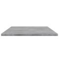 vidaXL Prídavné police 4ks betónovo sivé 100x40x1,5cm kompozitné drevo