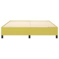 vidaXL Posteľný rám s boxspringom zelená 180x200 cm látka