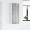 vidaXL Nástenná skrinka PORTO Sivý Sonoma 40 x 31 x 100 cm