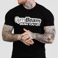 Tričko Beam Black - GymBeam, veľkosť M, veľkosť oblečenia M
