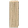 vidaXL Komoda dub sonoma 80x35x99 cm spracované drevo