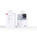 XO wall charger CE20 PD 30W 1x USB-C white + cable USB-C - USB-C