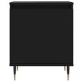 vidaXL Nočné skrinky 2 ks čierne 40x30x50 cm kompozitné drevo