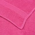 vidaXL Saunové osušky FROGN 2 ks ružové 80x200 cm 360 g/m²
