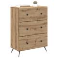 vidaXL Zásuvkový kabinet 66 x 34,5 x 90 cm Kompozitné drevo