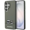 Puzdro Karl Lagerfeld IML Peekaboo Karl&Choupette MagSafe pre Samsung Galaxy S26 Ultra čierne