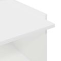 vidaXL Konferenčný stolík Biela 90 x 50 x 33 cm Kompozitné drevo