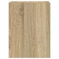 vidaXL Stojan na rastliny 2 ks Dub sonoma 30 x 30 x 40 cm
