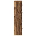 vidaXL Knižnica staré drevo 60x24x101,5 cm kompozitné drevo