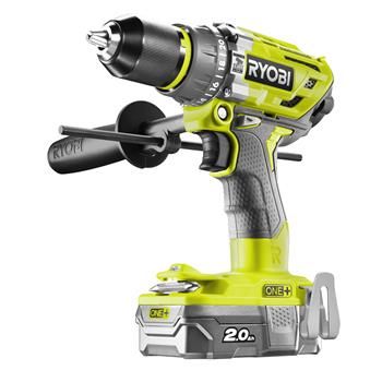 Ryobi, R18PD7-220B, 18V One Plus ™ bezuhlíková prikladová vrtačka