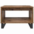 vidaXL Konferenčný stolík Staré drevo 60 x 50 x 40 cm Kompozitné drevo
