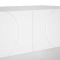 vidaXL Skrinka na topánky 73 x 38 x 87,5 cm Spracované drevo Biela
