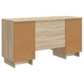 vidaXL Stôl Dub sonoma Kompozitné drevo 142,5 x 50 x 75 cm